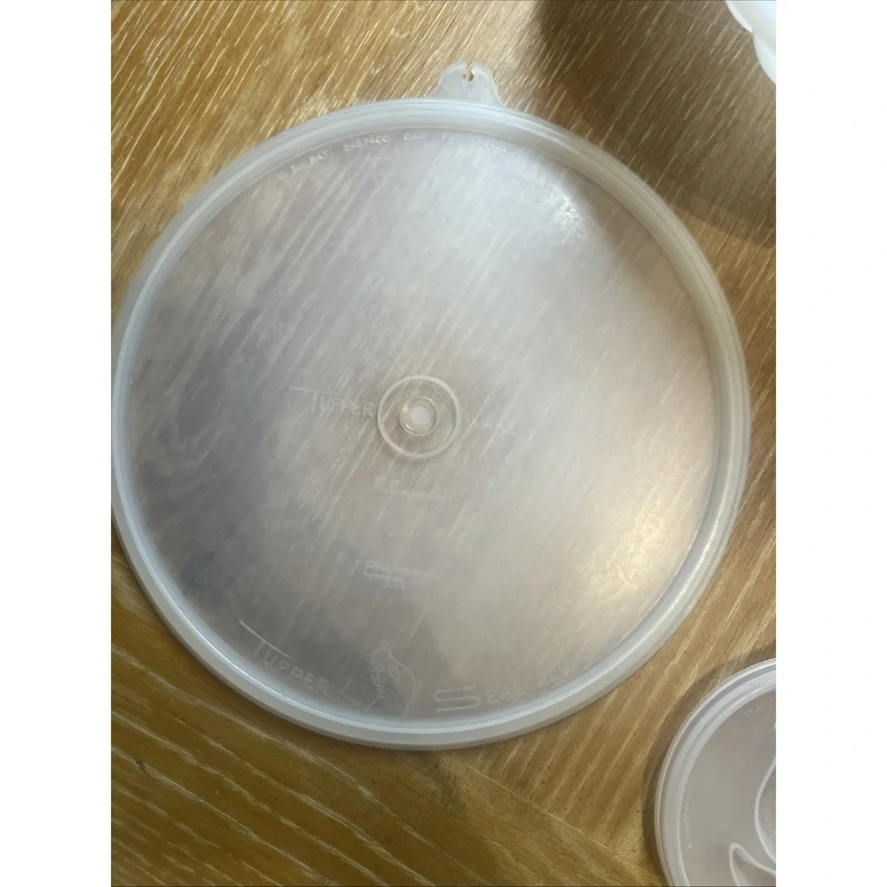 Tupperware Vintage Jello Mold Jel-N-Serve w/ Lid d‎ & Star, tree, tulip, heart